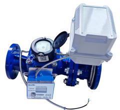 Compteur d'eau prépayé à carte de grand calibre (LXSF-MW)