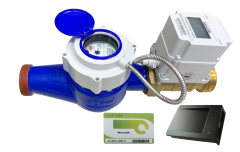 Compteur d'eau prépayé par carte (LXSF-MW)