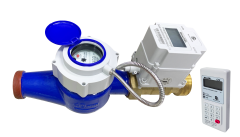 Anglais : Compteur d'eau prépayé STS (LXSF-MW)