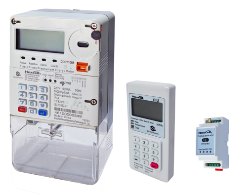 Alimentation monophasée multiple Compteur d'électricité (STS DDSY1088/DDS1088)