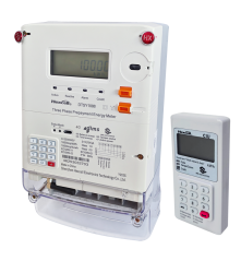 Compteur d'énergie intelligent prépayé triphasé STS DTSY1088