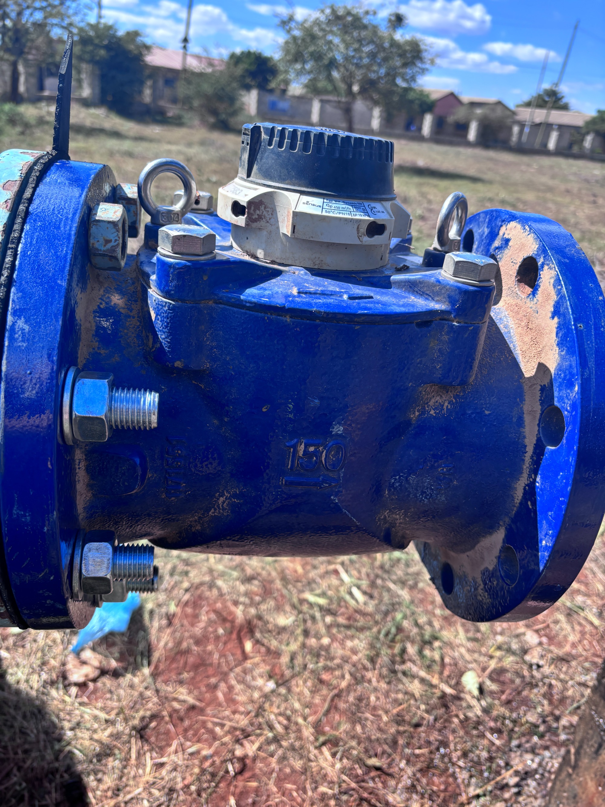 projet pilote de compteurs d'eau intelligents en Afrique